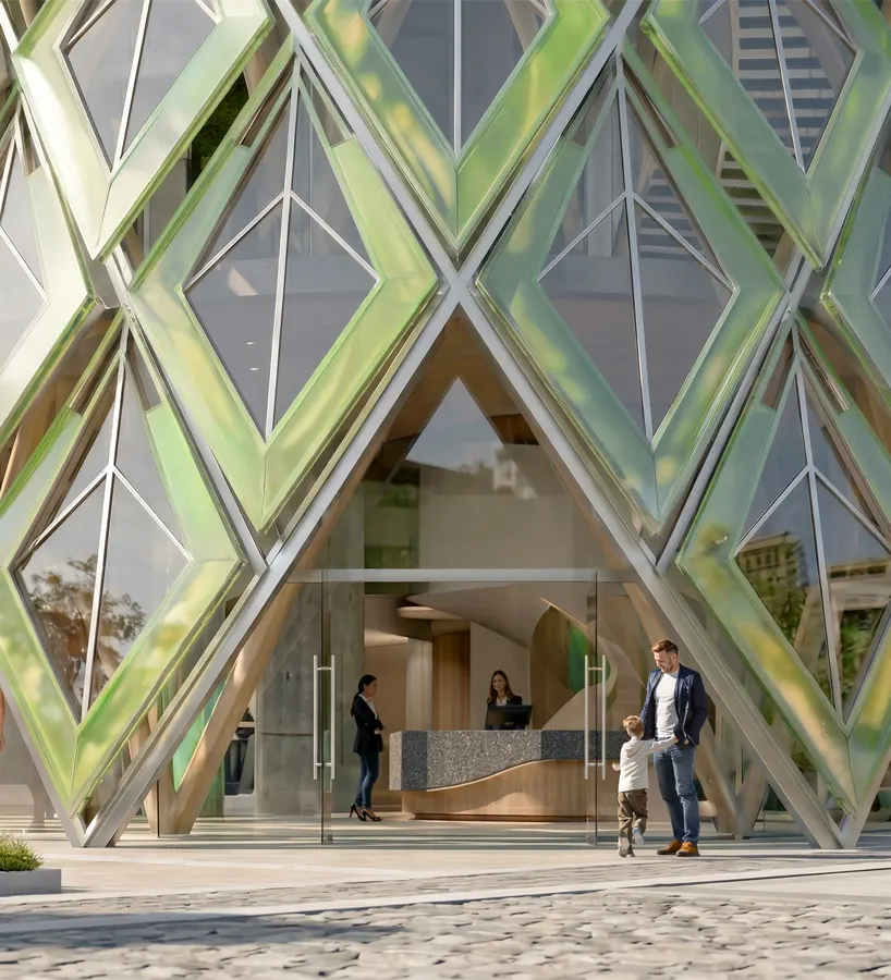 Algae Tower: живая фасадная система для офисной башни в Мельбурне