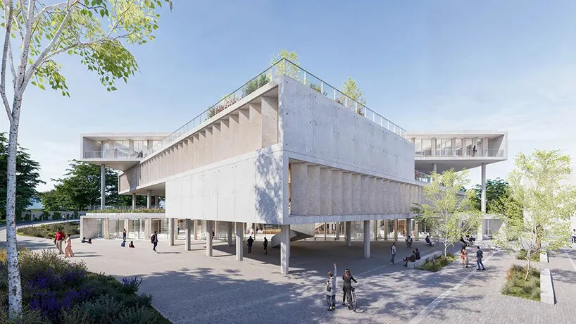 BIG спроектировала два новых корпуса для Universidad Francisco de Vitoria под Мадридом