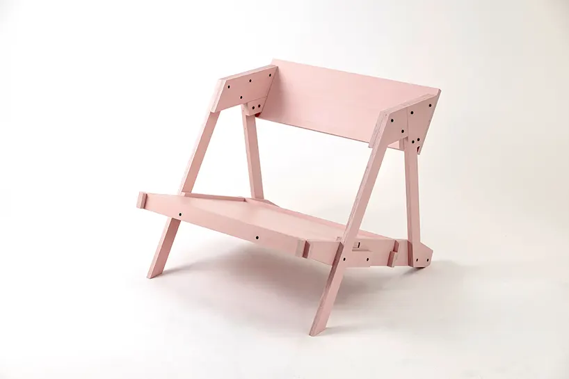 FLAT/FORM: flat-pack коллекция мебели из столетнего японского кедра