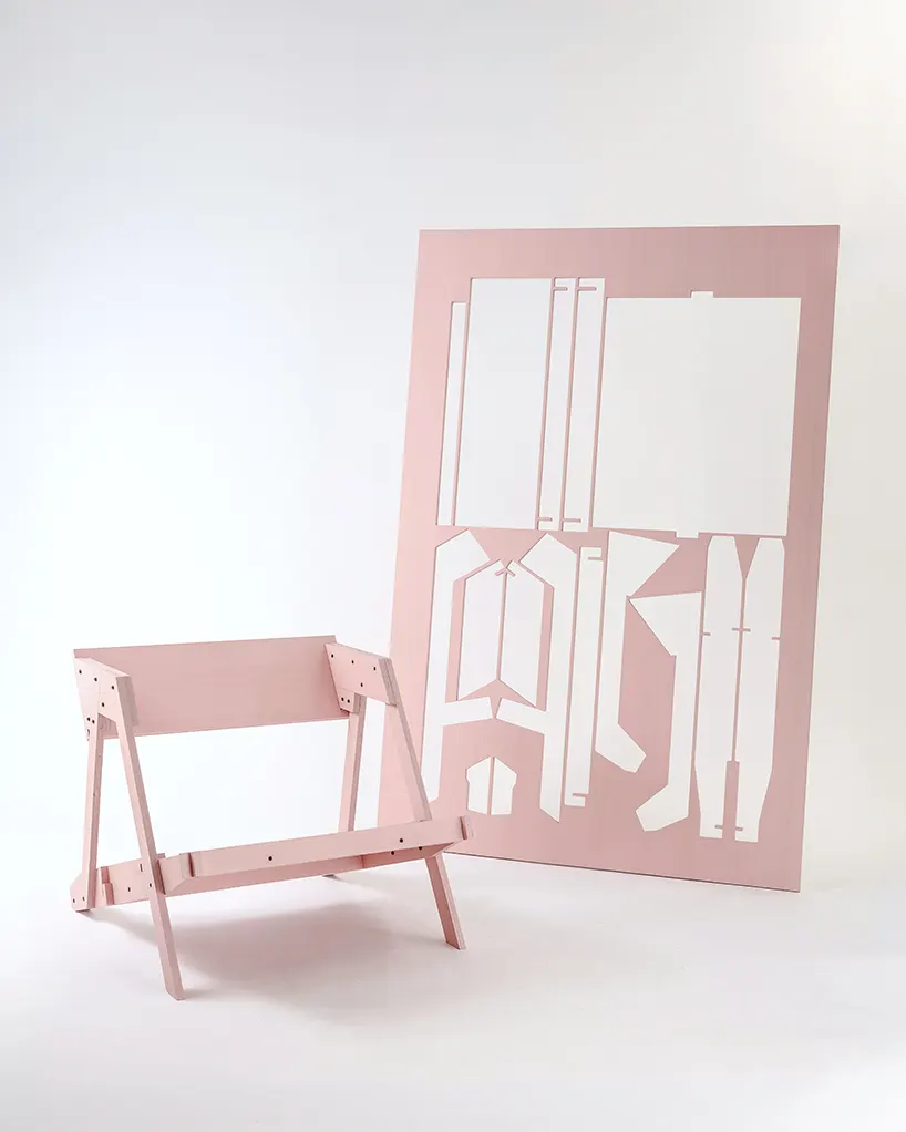 FLAT/FORM: flat-pack коллекция мебели из столетнего японского кедра