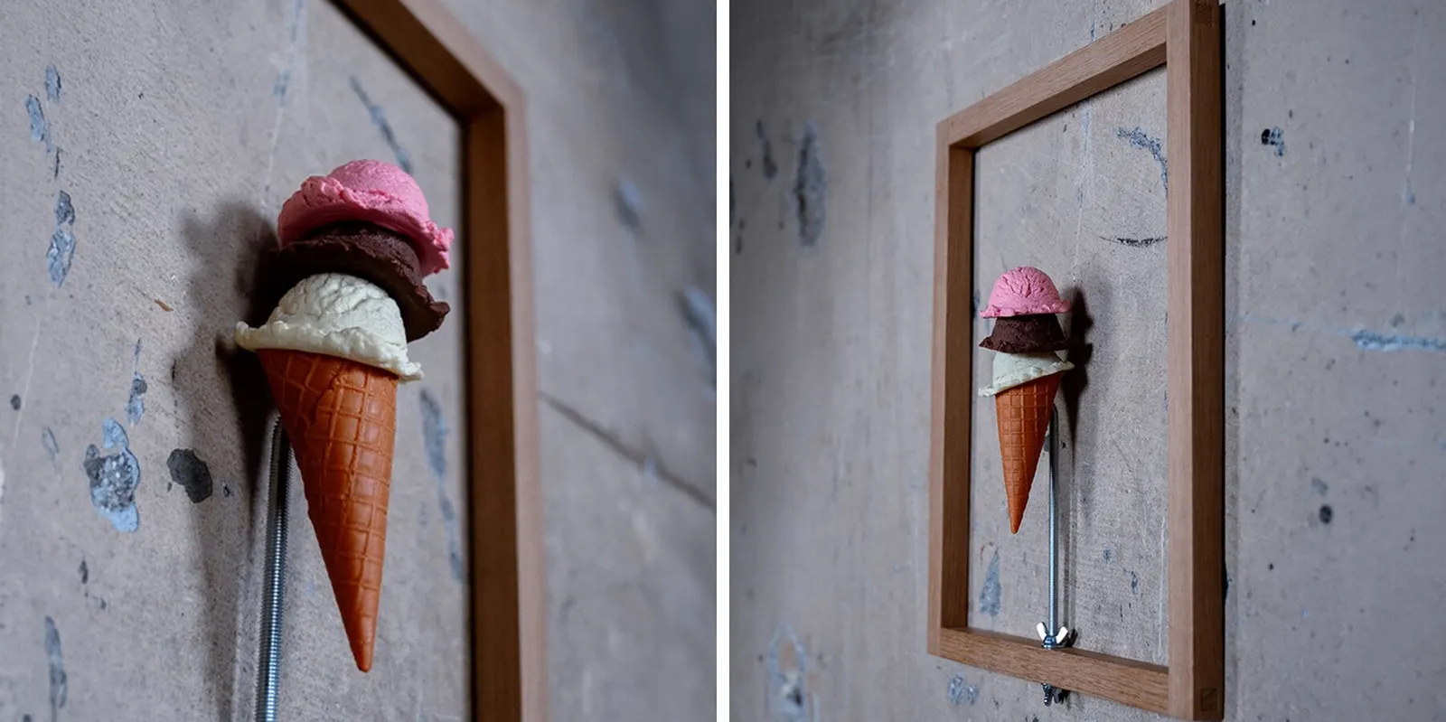 The 400-Year Ice Cream: ПВХ-скульптура Joll о времени потребления и материальном распаде