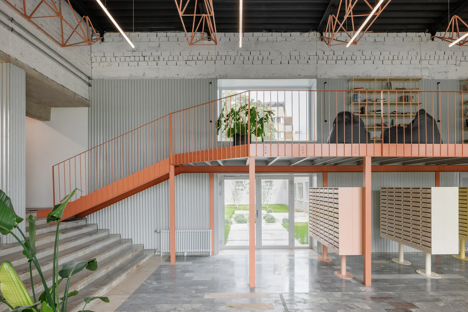 KOSMALT Housing Renovation / Atrium Architekti