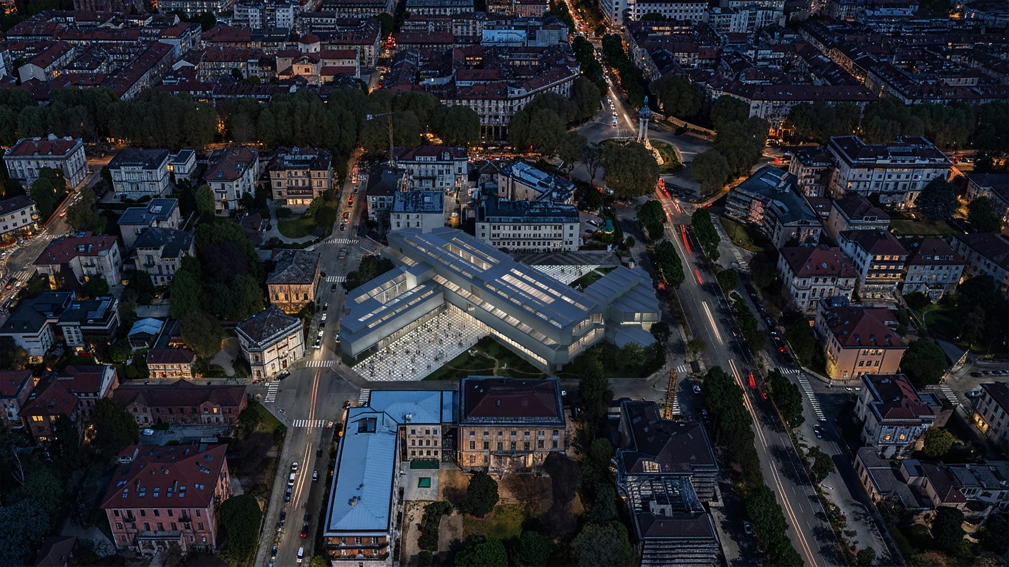 MVRDV и Balance Architettura представили проект реконструкции GAM в Турине