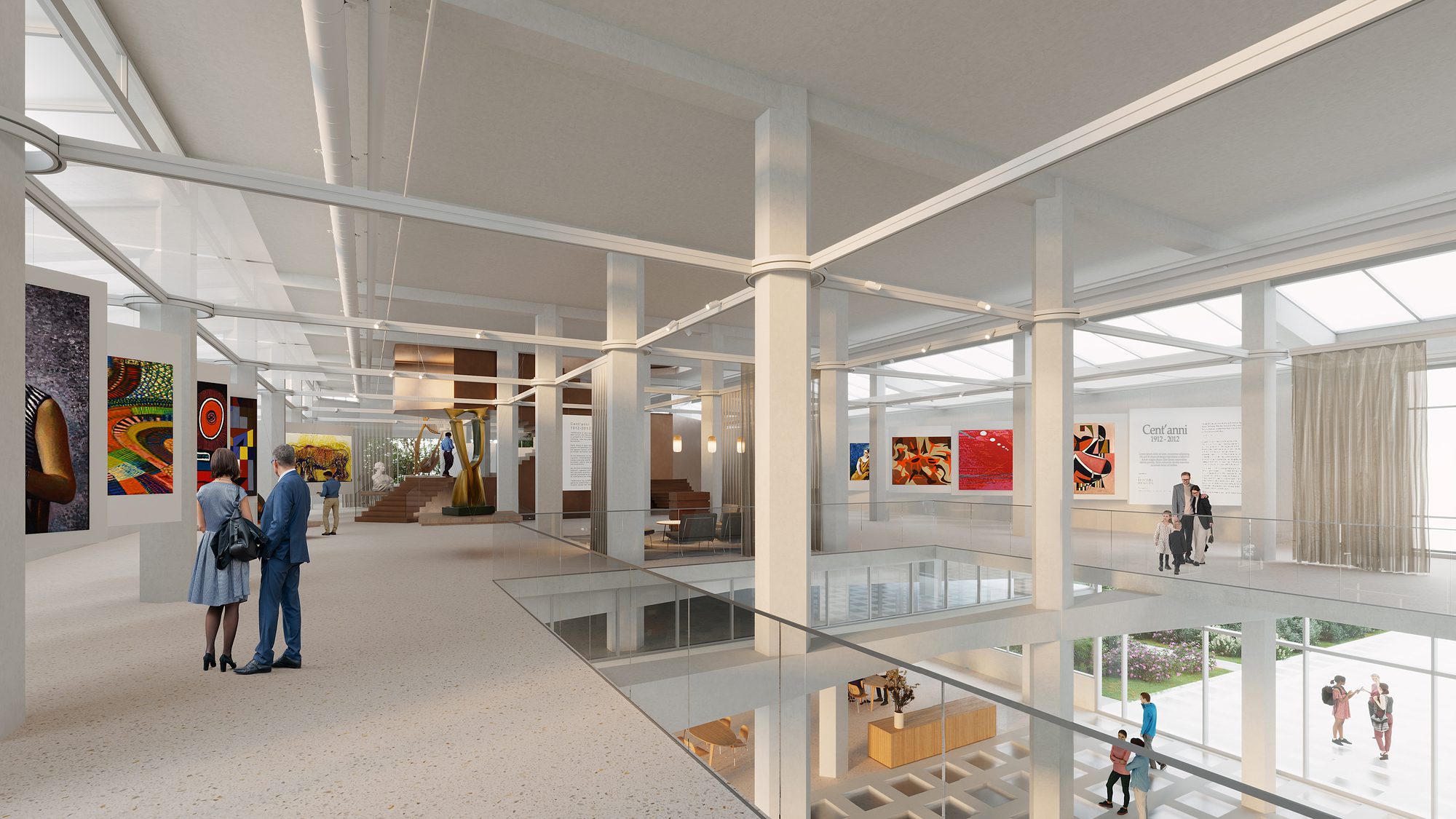 MVRDV и Balance Architettura представили проект реконструкции GAM в Турине