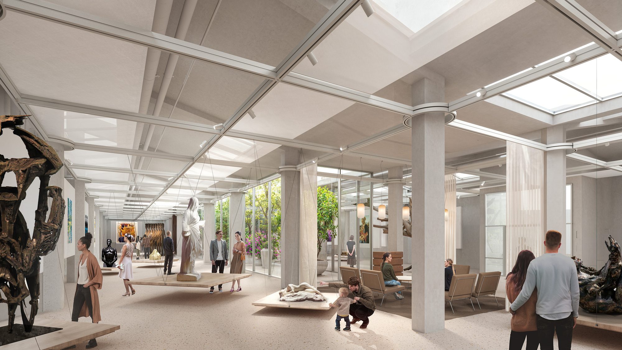 MVRDV и Balance Architettura представили проект реконструкции GAM в Турине