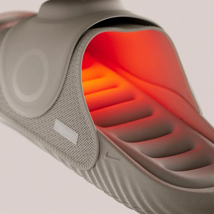 NIKE Air Zoom Hyperslide: восстановительные слайды с теплом и вибрацией от Hyperice