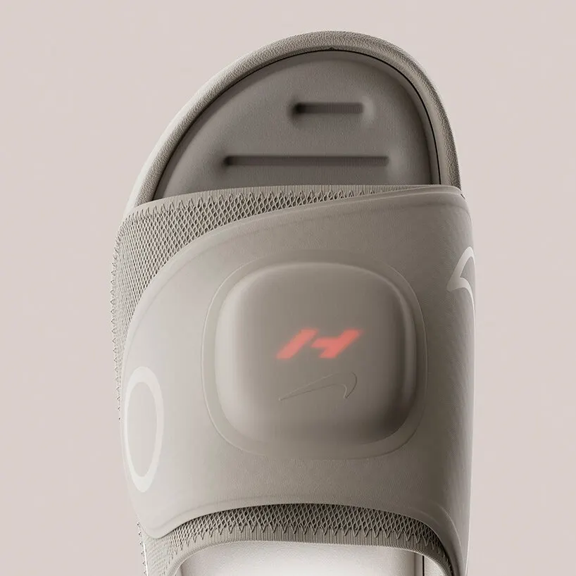 NIKE Air Zoom Hyperslide: восстановительные слайды с теплом и вибрацией от Hyperice