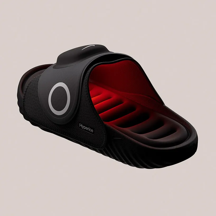 NIKE Air Zoom Hyperslide: восстановительные слайды с теплом и вибрацией от Hyperice