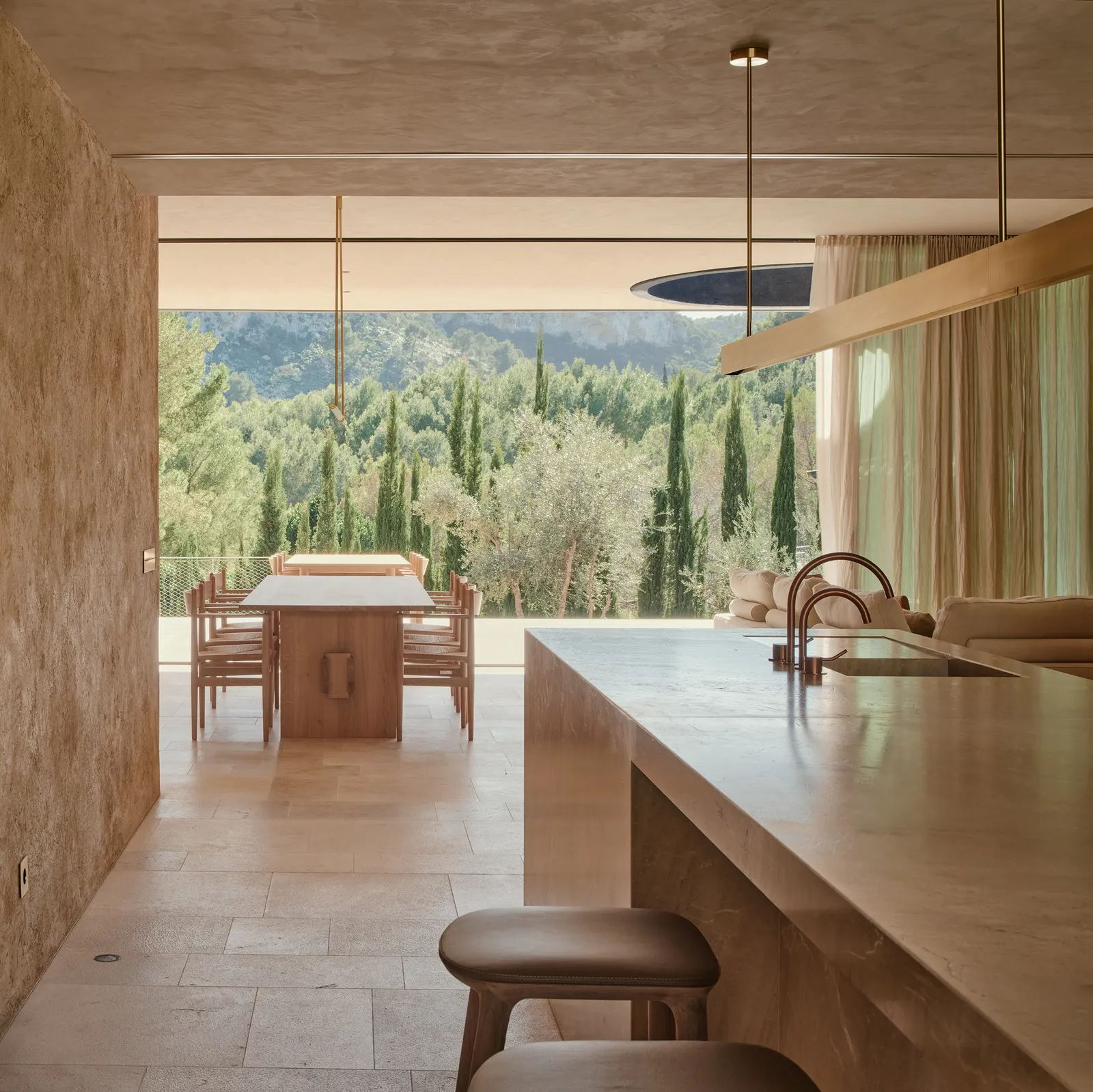 Casa Óculo / OHLAB в Пальме: дом, собранный вокруг света, материала и рельефа