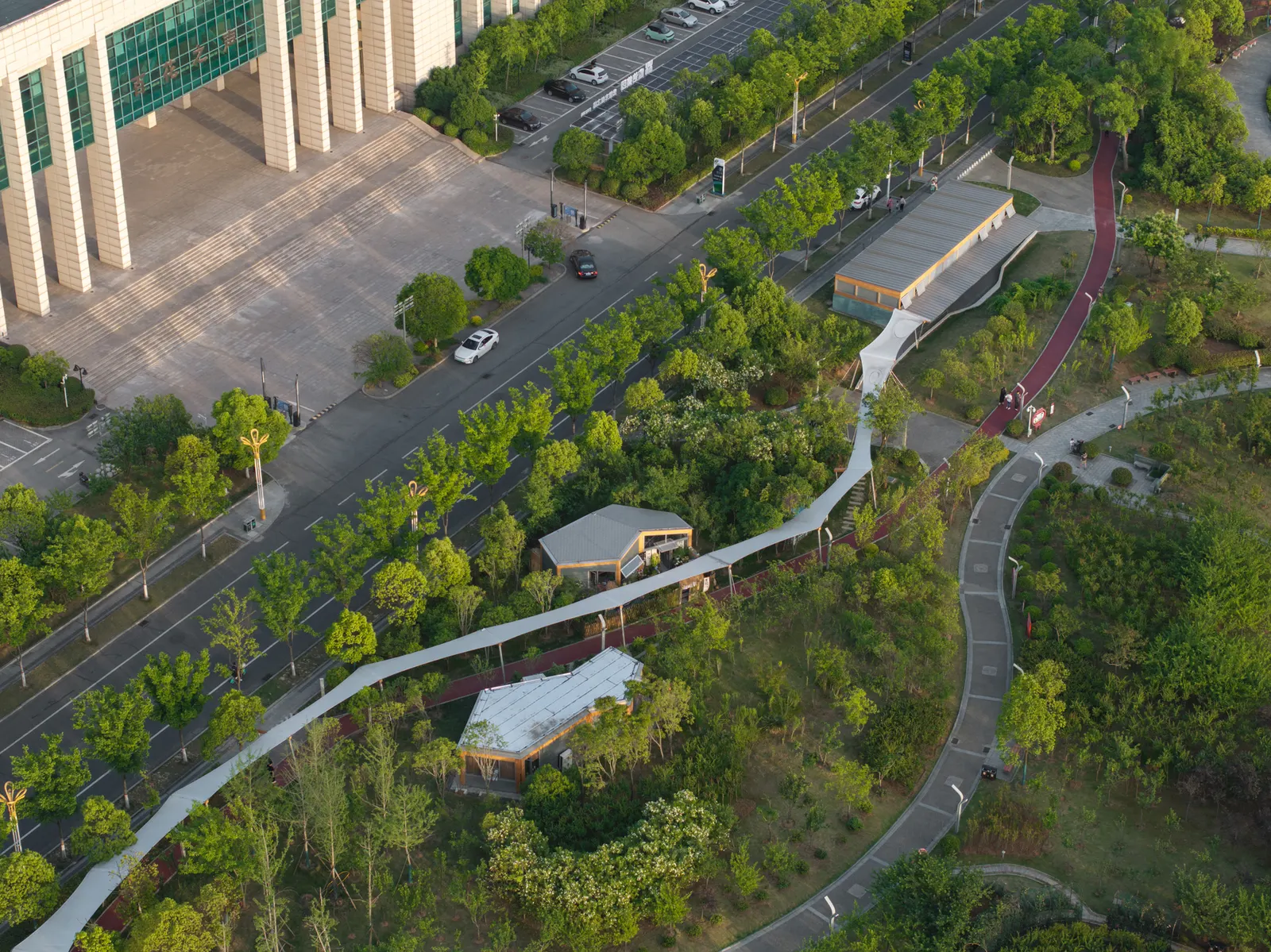 TBB Libraries – Hundred Flowers Park Libraries / Atelier Liu Yuyang Architects