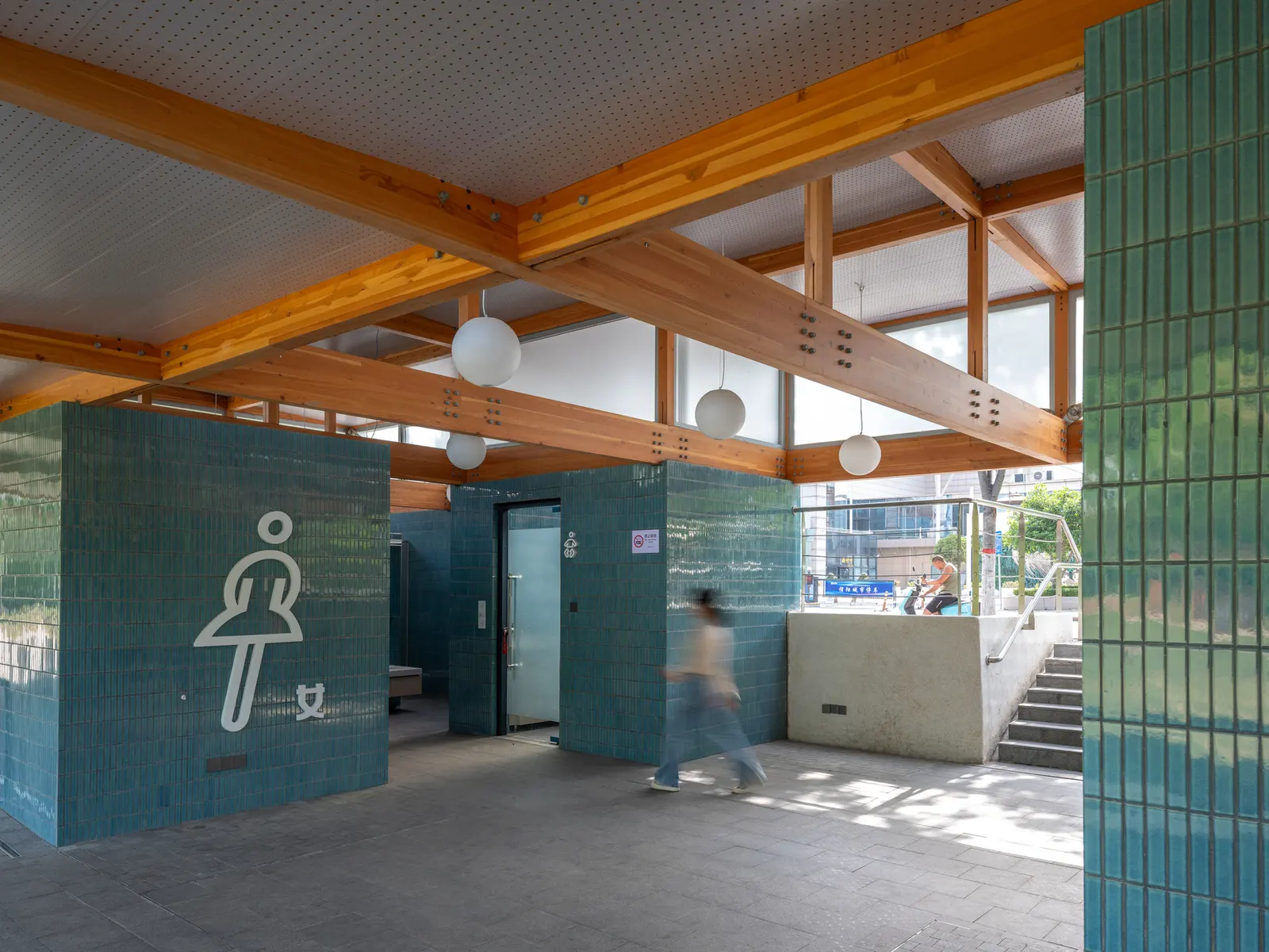 TBB Libraries – Hundred Flowers Park Libraries / Atelier Liu Yuyang Architects