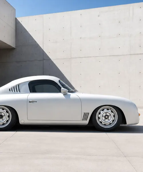 Thornley Kelham вручную формирует кузов Porsche 356 European SL из алюминия за более чем 2000 часов