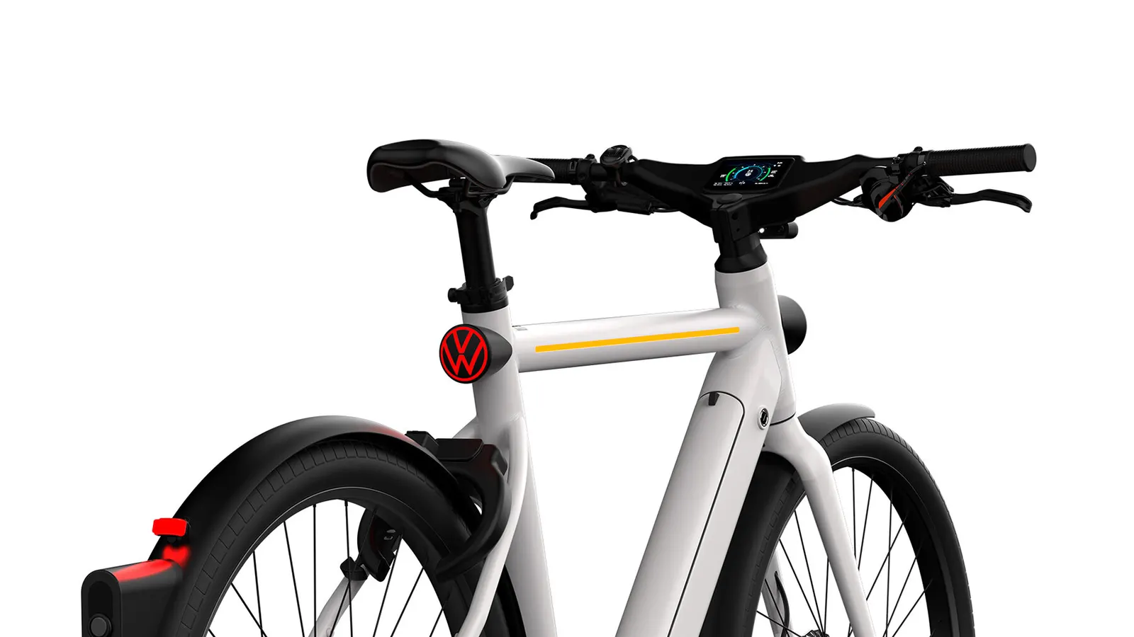 Volkswagen Smart eBike с камерой заднего вида между рулем