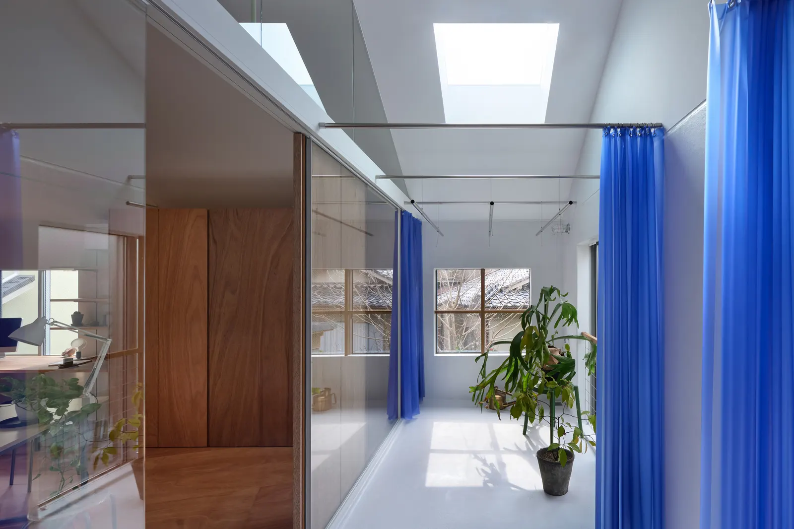 House in Shichiku: дом в Киото, который разворачивается внутрь участка