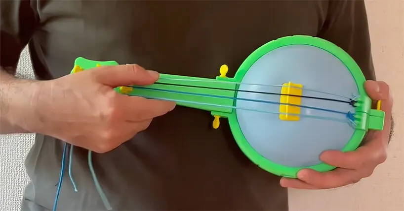 3D-печатный банжо Balloon Banjo использует воздушный шарик как резонатор