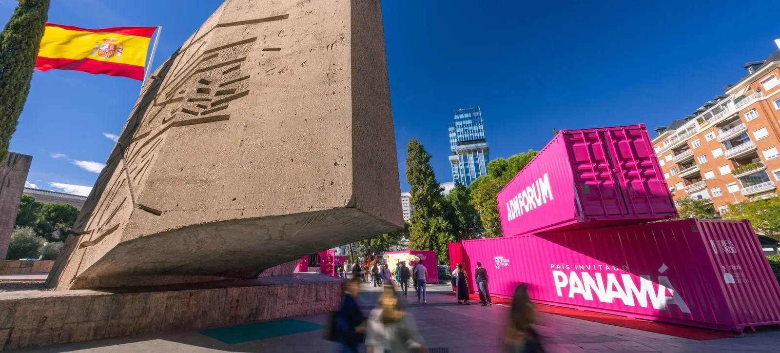 ADN FÓRUM 2026 превратит мадридскую Plaza de Colón в розовый открытый ландшафт искусства и дизайна