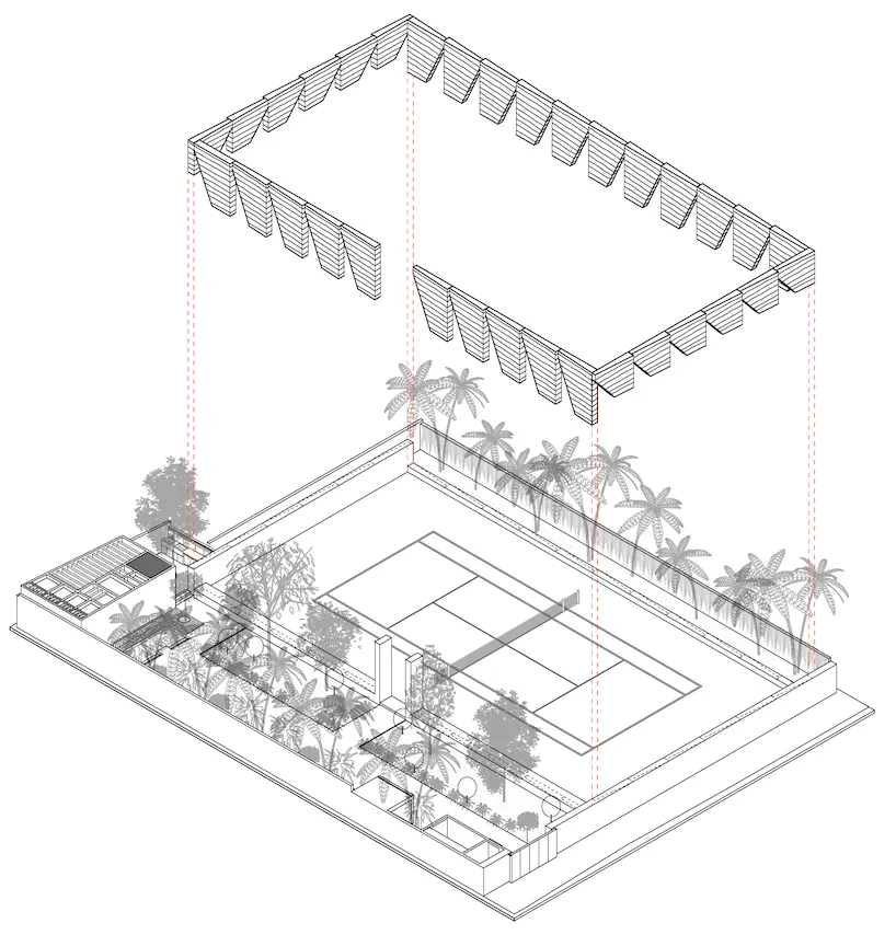 Проект Backyard Community Garden в Аккре: DeRoche Projects превращает городскую площадку в продуктивный общественный ландшафт