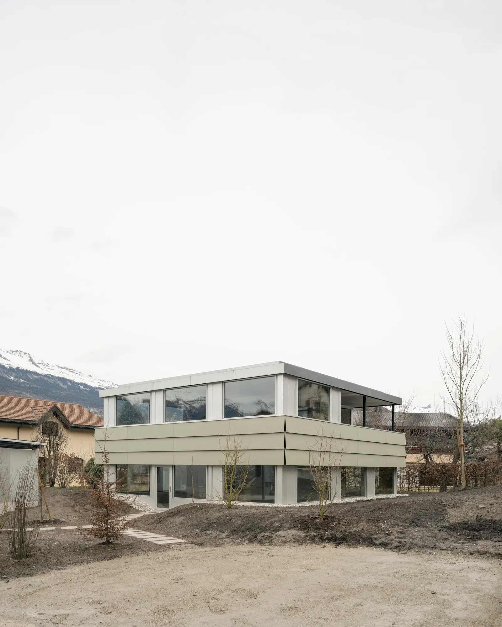 Дом Caloz Bramois / R2A Architectes