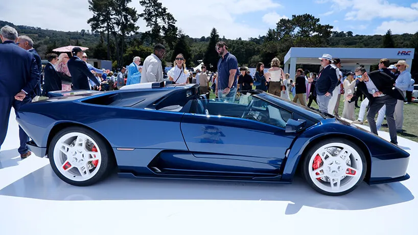 Eccentrica представила V12 Roadster: открытый рестомод на базе Lamborghini Diablo