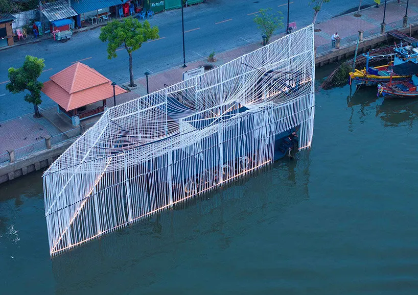 Bamboo Pier в Паттани: общественная набережная для рыбаков и горожан на реке Паттани