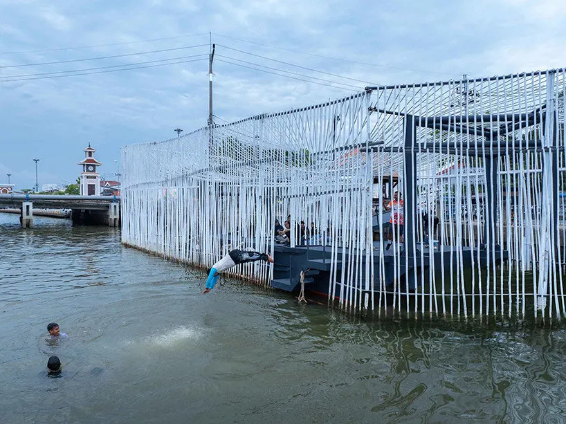 Bamboo Pier в Паттани: общественная набережная для рыбаков и горожан на реке Паттани