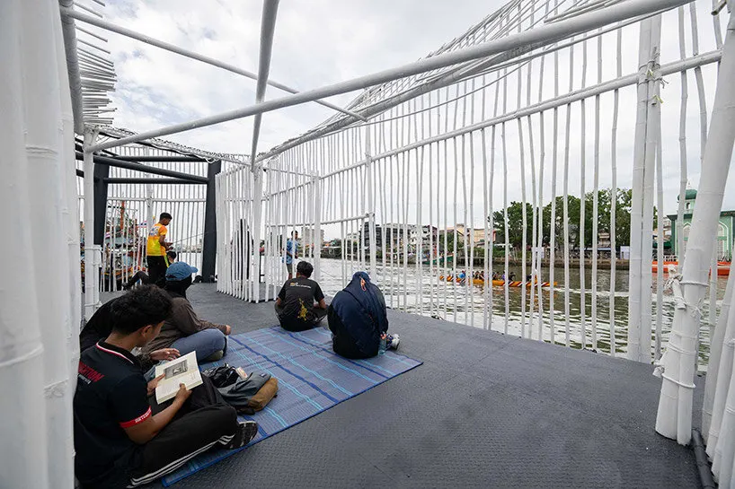 Bamboo Pier в Паттани: общественная набережная для рыбаков и горожан на реке Паттани