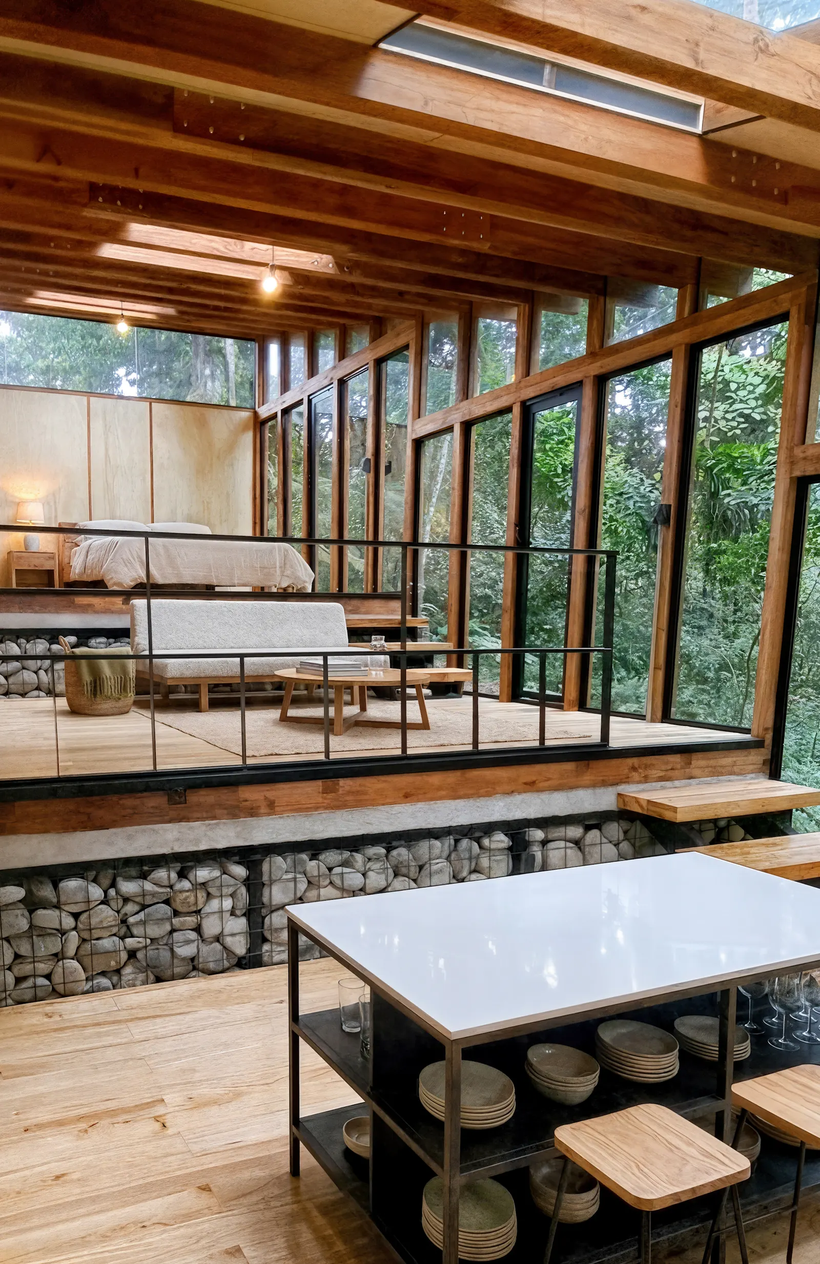 Chocó Pambil Refuge / Minqa Atelier