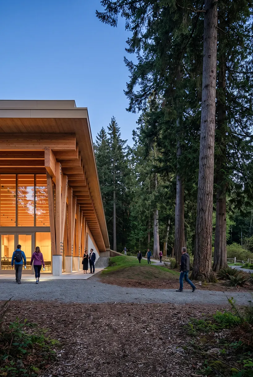Luca Fontana предлагает walkable roofscape для Timber Factory в Ванкувере