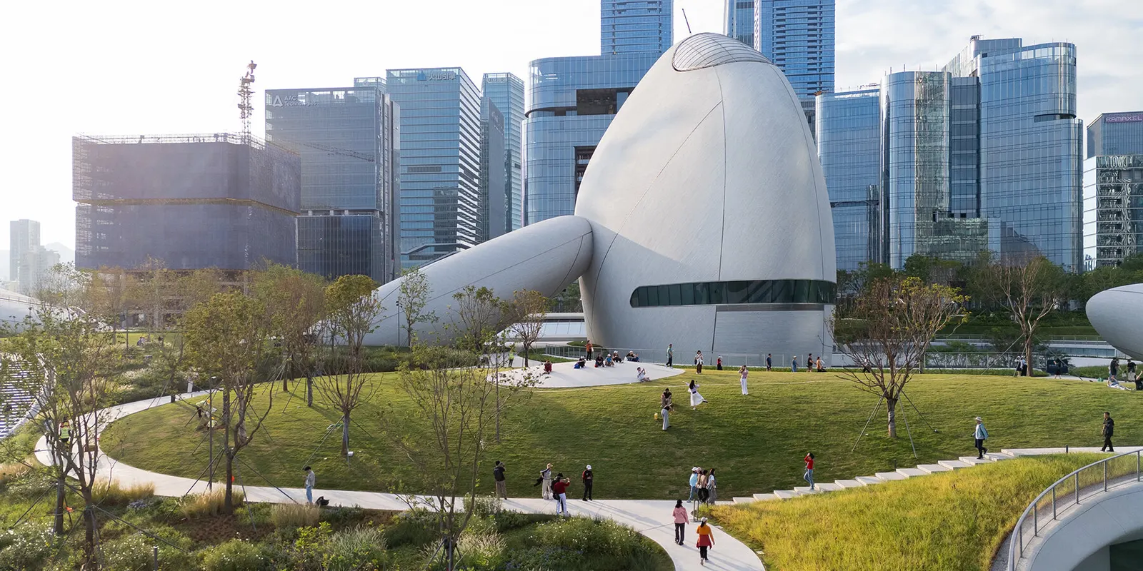 MAD завершила музейный комплекс Shenzhen Bay Cultural Plaza на берегу Шэньчжэня