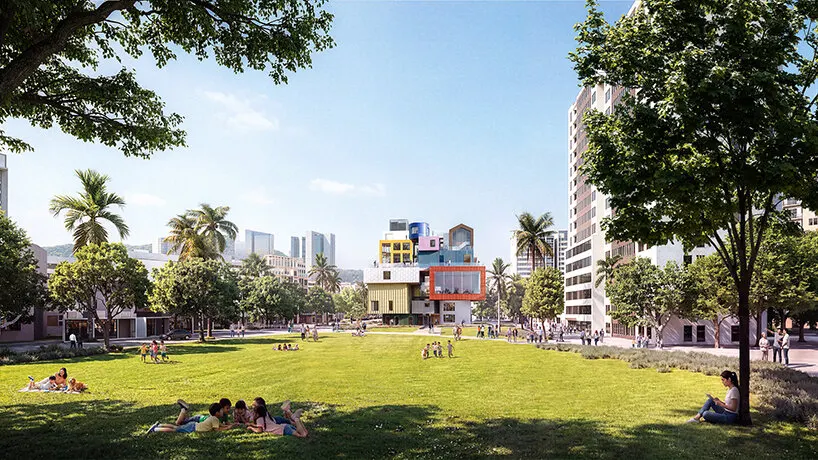 MVRDV воплощает концепцию Vertical Village в Шэньчжэне: культурно-коммерческий комплекс Bihailou Art Village
