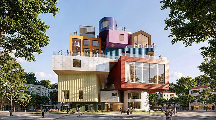 MVRDV воплощает концепцию Vertical Village в Шэньчжэне: культурно-коммерческий комплекс Bihailou Art Village