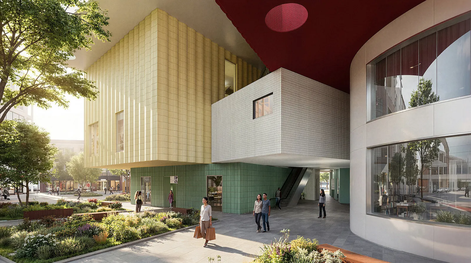 MVRDV воплощает концепцию Vertical Village в Шэньчжэне: культурно-коммерческий комплекс Bihailou Art Village