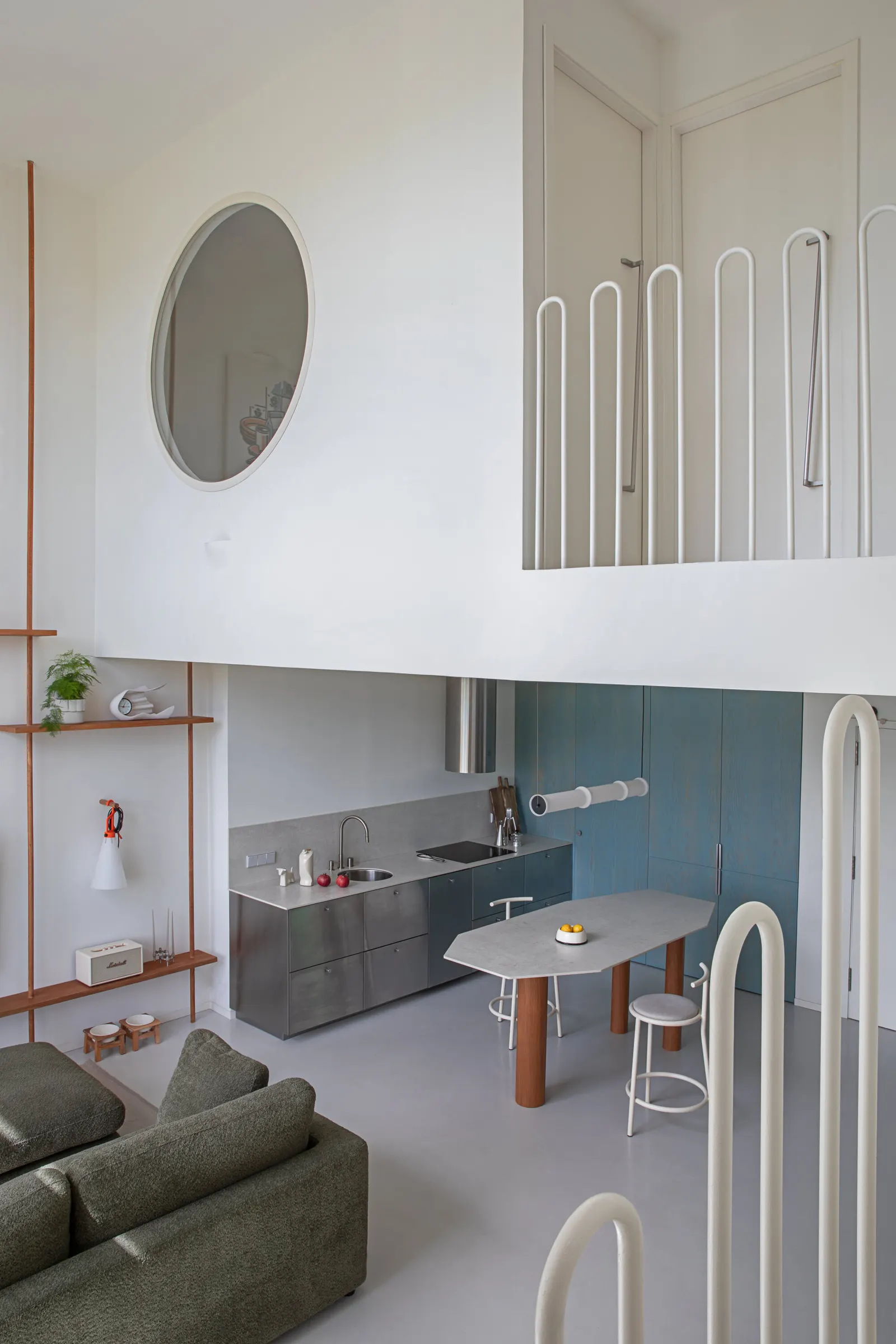 H001CH-Hass loft / estudio Hass — реконструкция лофта в Мадриде