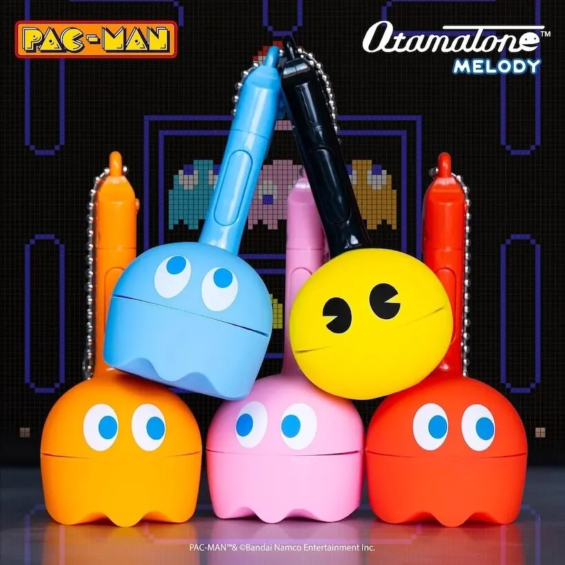 PAC-MAN и Otamatone выпустили карманный музыкальный гибрид