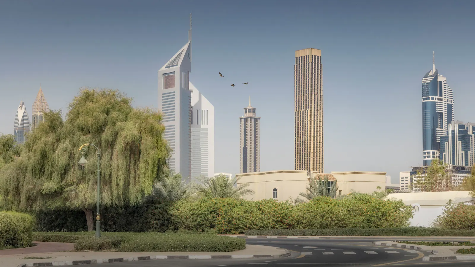City Tower One в Дубае: небоскрёб Pelli Clarke & Partners в объективе Ахмада Альнаджи