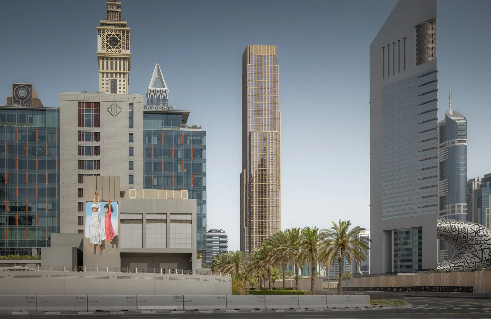 City Tower One в Дубае: небоскрёб Pelli Clarke & Partners в объективе Ахмада Альнаджи