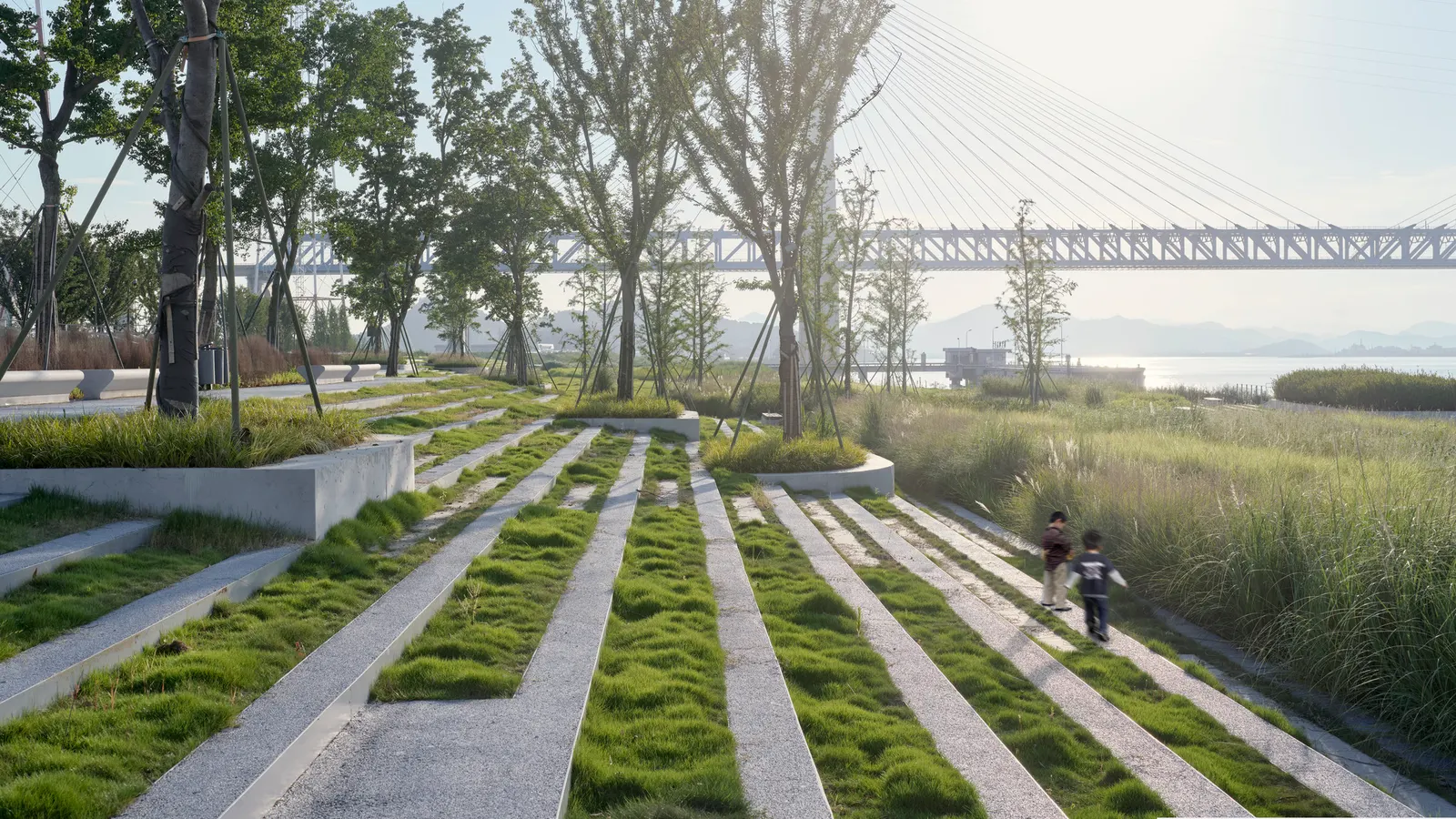 Ripples Becoming Everyday Ground / TJAD Original Design Studio