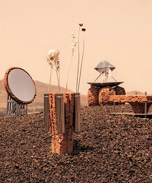 Martian Relics: коллекция домашней утвари из переработанной стали и трамбованной земли для жизни на Марсе
