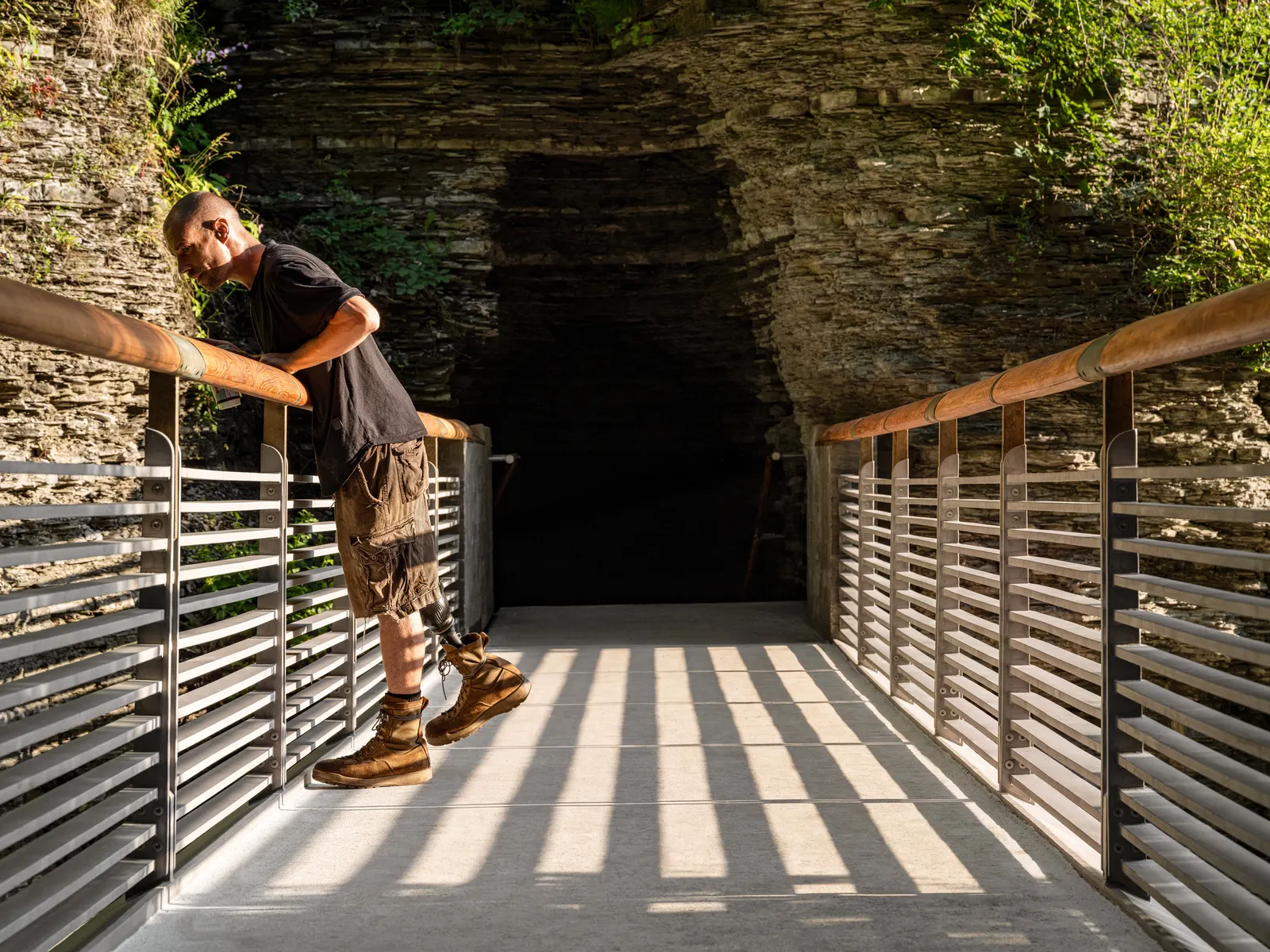 Sentry Bridge / Snøhetta + sbp — новый мост-переход в парке Watkins Glen