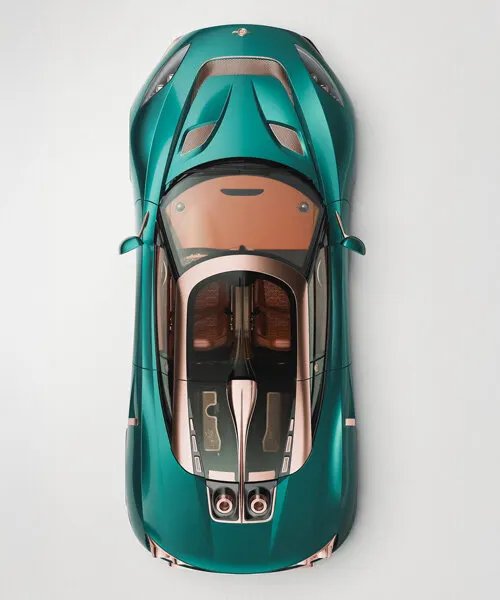 Spyker C8 Preliator XXV: quail green, rose gold и ручная механика как главная идея купе