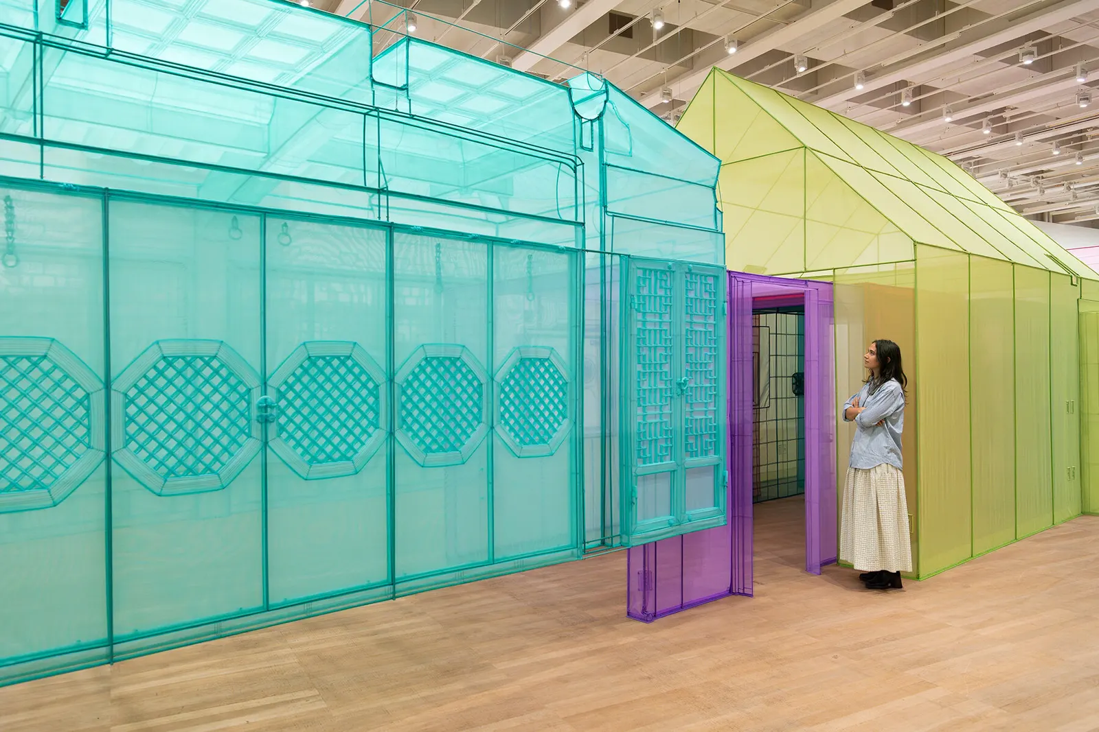Что fabric houses До Хо Су отражают в архитектуре после идеи постоянства
