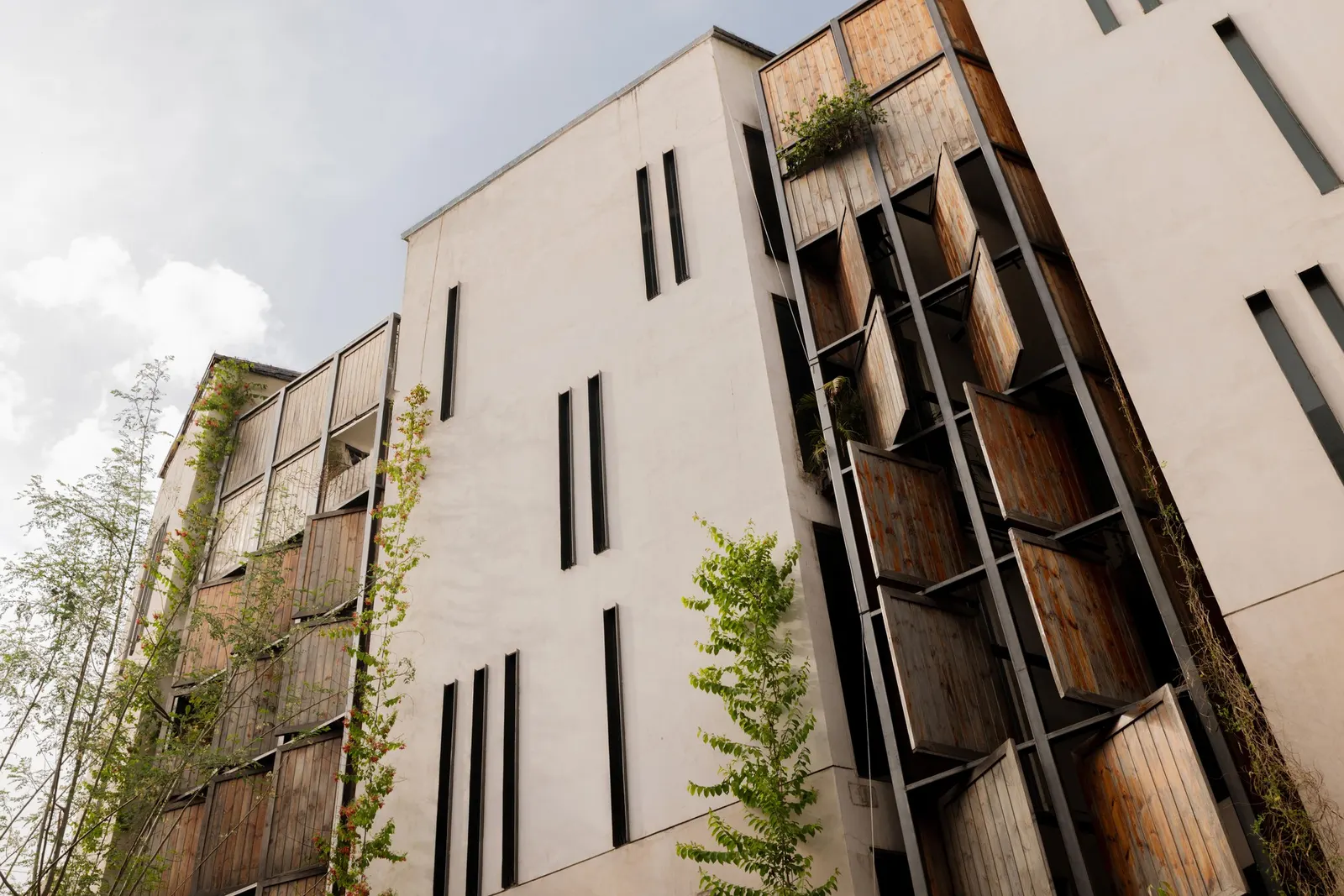 Дом Thirds / Architects Collaborative в Нью-Дели: участок-треугольник и архитектура на стыке улиц