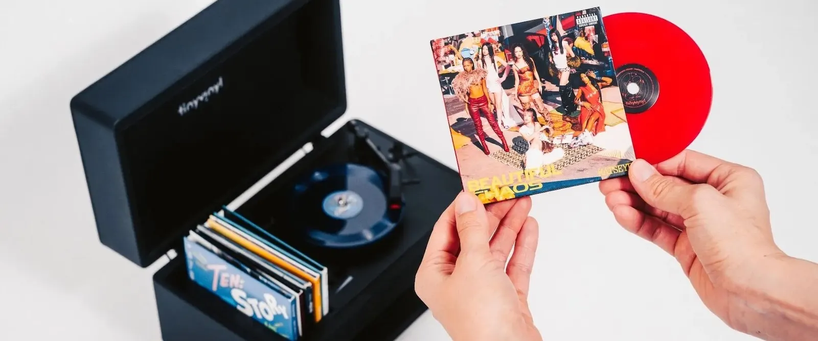 Tiny Vinyl представила миниатюрный проигрыватель для четырёхдюймовых пластинок