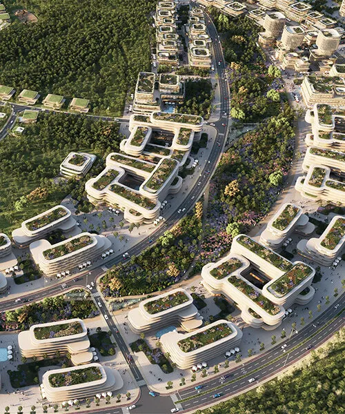 ZHA предложила мастерплан Baku Expo City в окружении соснового леса