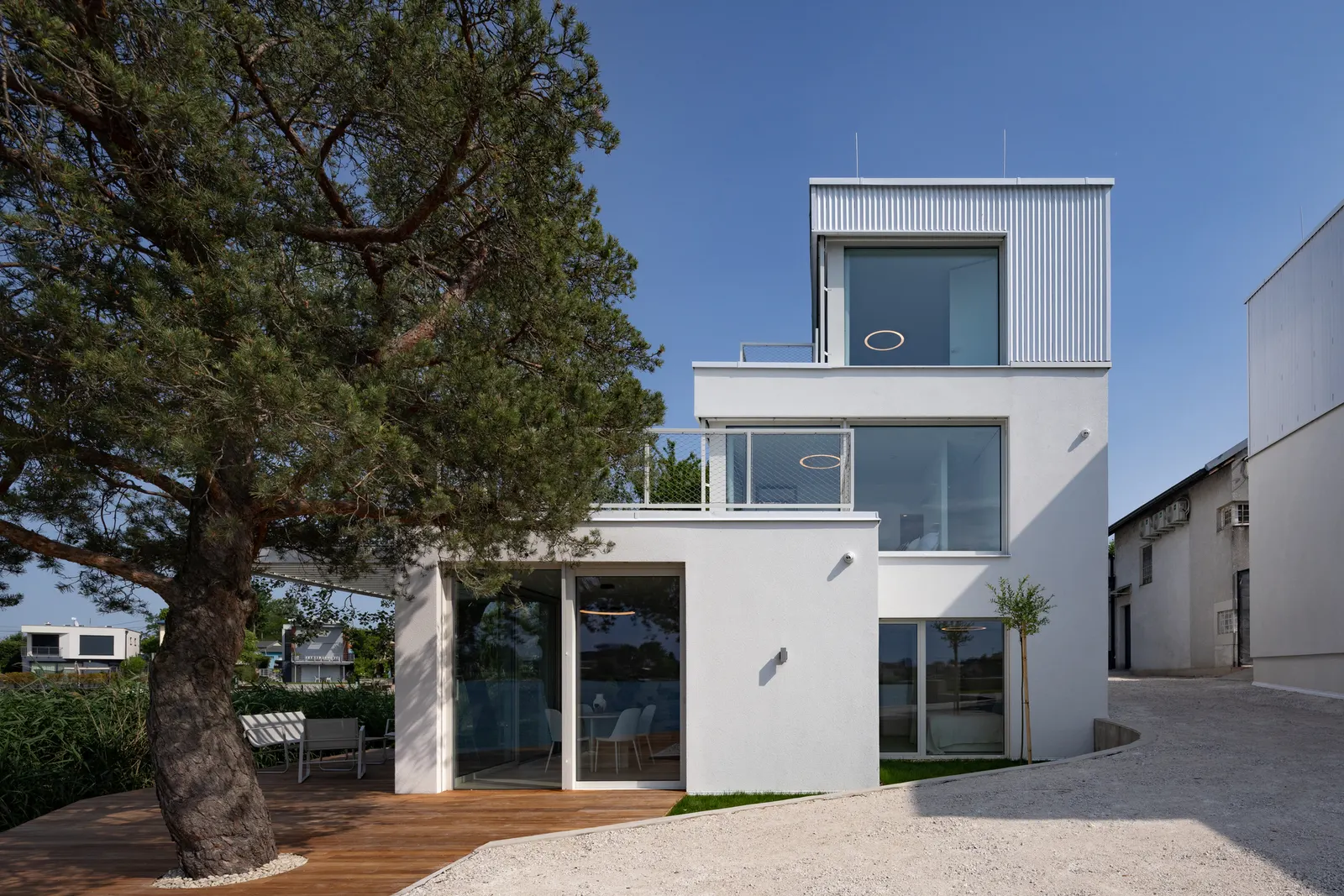 Cabins at the Tip, Sunny Lakes, Senec / ER Atelier