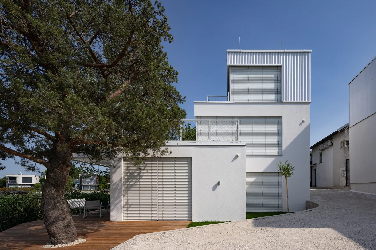 Cabins at the Tip, Sunny Lakes, Senec / ER Atelier