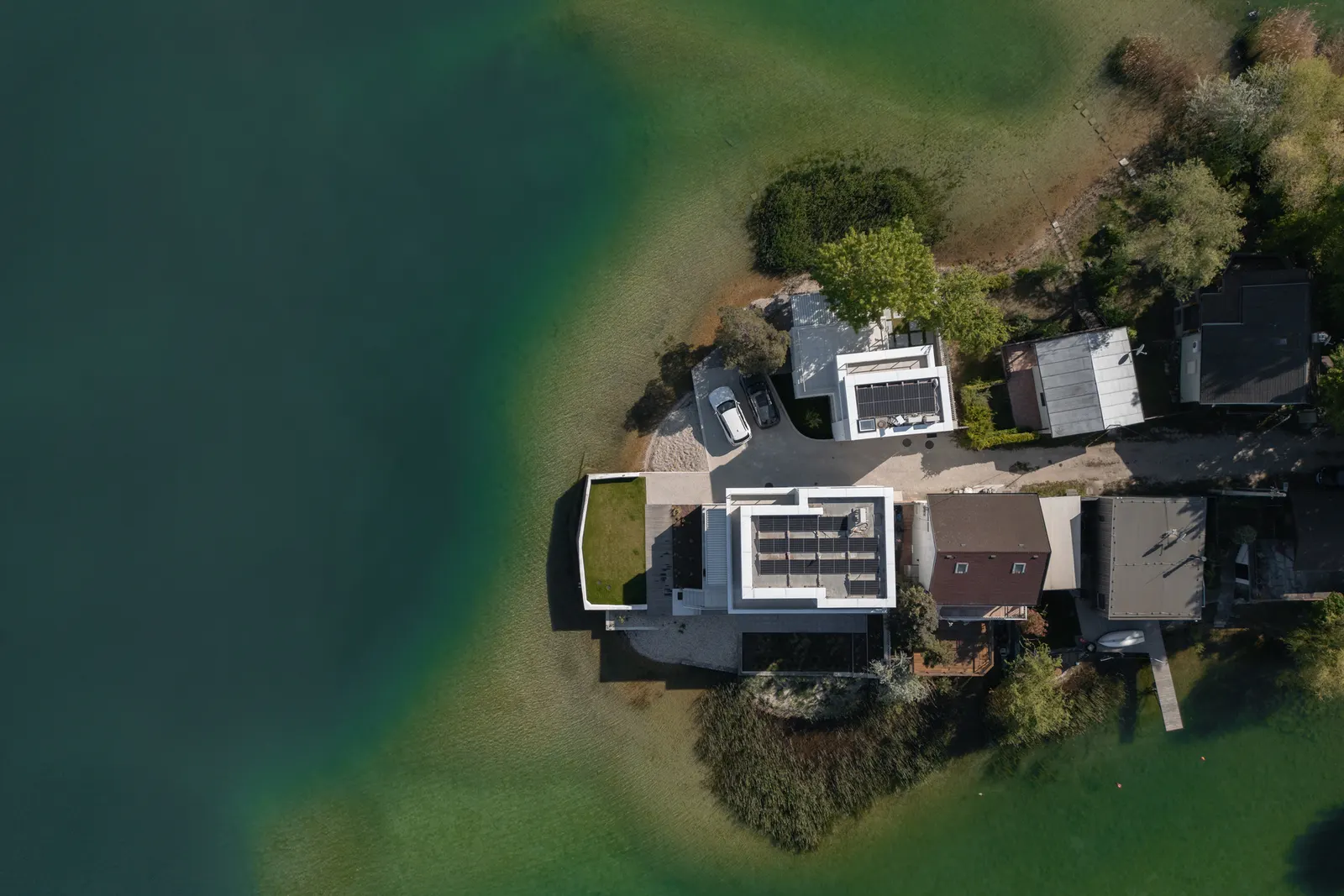 Cabins at the Tip, Sunny Lakes, Senec / ER Atelier