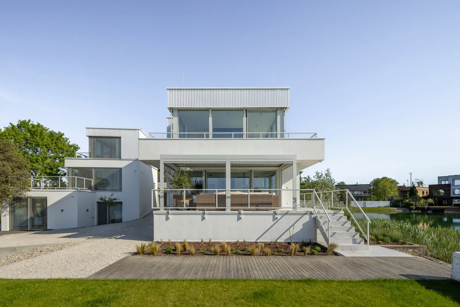 Cabins at the Tip, Sunny Lakes, Senec / ER Atelier