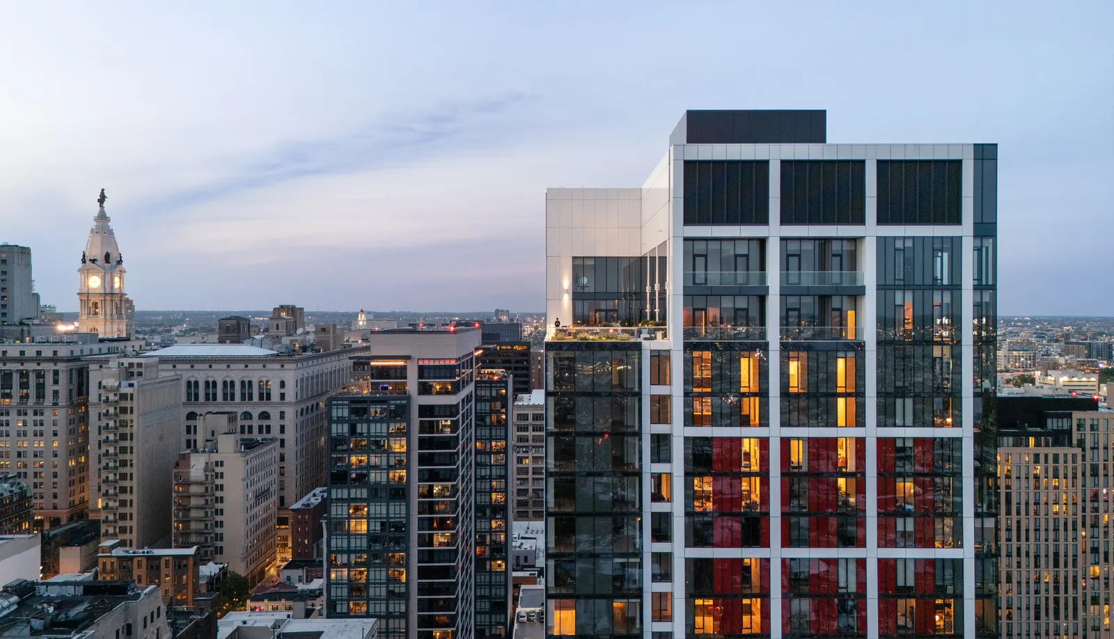 210 South 12th Building / RSHP и Perkins Eastman: завершённый mixed-use проект в центре Филадельфии
