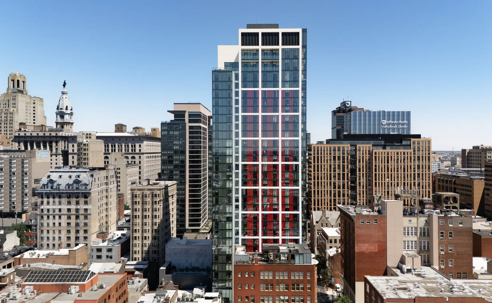 210 South 12th Building / RSHP и Perkins Eastman: завершённый mixed-use проект в центре Филадельфии